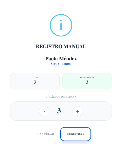 Pantalla Verificación